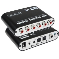 Latop Audio 5.1CH AC3 DTS Digital Sound Decoder Optik SPDIF Coaxial Ke 6RCA