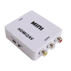 LC Hdmi to vga converter HDMI to 3RCA adapter 1080P HDMI TO AV three-color video MINI