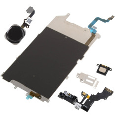 LCD Backplate Rumah Kunci FLEX Kamera Set Aksesori untuk iPhone 6 Plus (Banyak Warna)--Intl