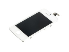 LCD Display Screen Glass Touch Digitizer Assembly Cocok untuk IPhone 4 S Putih-Intl