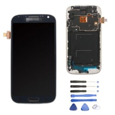 Layar LCD Digitizer Layar Sentuh + Buatan Samsung S4 I337-Intl