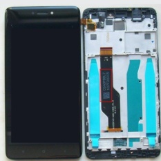 untuk Xiaomi Redmi Note 4X3 GB 32 GB LCD Display Frame Panel Sentuh Redmi Note 4X Snapdragon 625 Layar LCD Digitizer Bagian