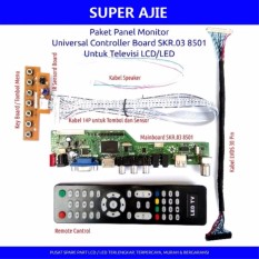 PAKET PANEL MONITOR Universal FHD LCD LED TV Main Board SKR.03 8501 DIY TV SET USB Multimedia