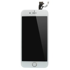 Layar LCD dan Rakitan Digitizer Bagian dengan Bagian Kecil untuk iPhone 6 4.7 (Putih)