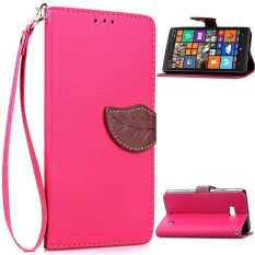 Daun Kulit Bermotif PU Dompet Tipe Desain Magnet Flip Stand Case untuk Nokia Lumia Ikon/Lumia 930/Lumia 929- internasional