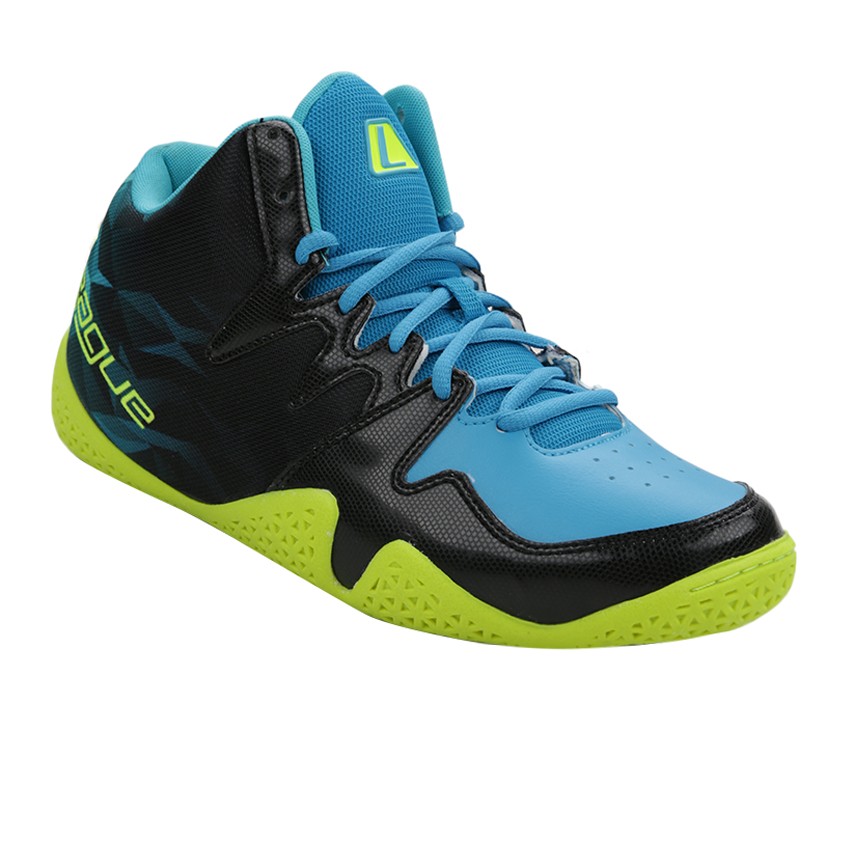 League Beast Sepatu Basket - Hawaiian Ocean-Hitam- Volt