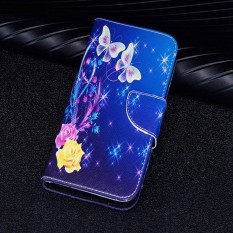 Leather Case untuk Samsung Galaxy J7 PRO 2017/J7 2017 Owl Love Dompet Gantungan dengan Slot Kartu Built-In Stand Case-Intl
