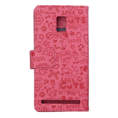 Kulit Cover untuk LENOVO A3690 (Pink)-Intl