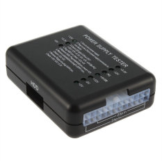 LED 20/24 Pin PSU ATX SATA HDD Power Supply Tester Checker Meter PC Komputer