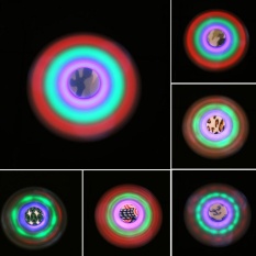 LED Fidget Bluetooth Speaker Hand Spinner Gyro Toy EDC for Kids Alduts Autism
