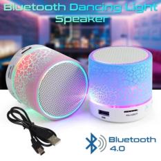 LED MINI Portable Wireless Bluetooth Speaker TF USB Music Sound Subwoofer Box - Random