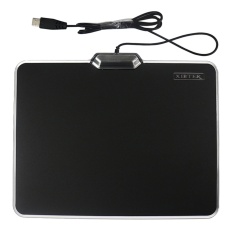 RGB LED Lampu Warna Warni Mouse Pad Mouse Gaming Pad USB Kabel Keras Mouse Komputer Mat-Intl