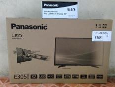 Led Tv Panasonic 32 Inch Free Bracket TH32E305G USB Mov Murah