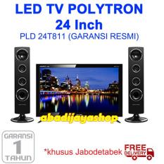 LED TV POLYTRON 24 Inch Tower Speakr PLD24T811 / PLD 24T811