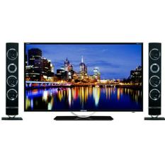 LED TV POLYTRON 32 Inch PLD32T100 PLD 32T100 + SPEAKERS (BLACK)