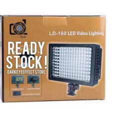 LED Video lighting HD-160-CANON, NIKON, SONY Video Lighting-lampu studio foto murah