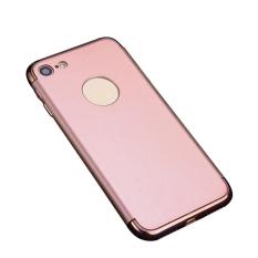 Leegoal 3 In 1 Ultra Tipis Hard Anti-Gores Tahan Guncangan Menyepuh Dgn Listrik Frame dengan Permukaan Permukaan Kasus Grip Yang Bagus untuk Apple Iphone7-Intl