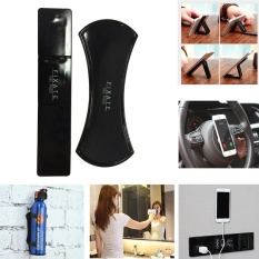 Leegoal Nano Karet Pad, Bantalan Gel, Dapat Digunakan Kembali dan Bisa Dicuci, Anti-Slip Mat Menempel Kaca, Cermin, Papan Tulis, Logam, Lemari Dapur atau Genteng, Mobil GPS Anywhere (2 Pcs)-Intl
