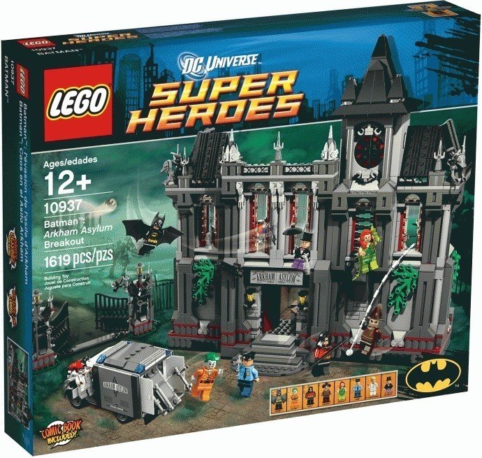 Lego 10937 DC Universe Super Heroes: Batman Arkham Asylum Breskout