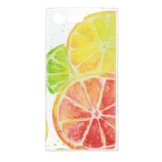 Lemon TPU Lembut Kantong Gas Belakang Case Cover untuk SONY Xperia X Kompak 4.6 Inci-Intl