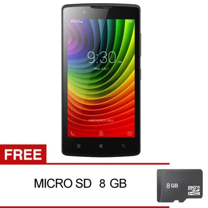 Lenovo A2010 Lte 8 Gb Hitam Gratis Micro Sd 8gb Lazada Indonesia