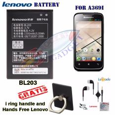 Lenovo Battery BL203 for Lenovo A369i Free i Ring Handle and Hands Free Lenovo