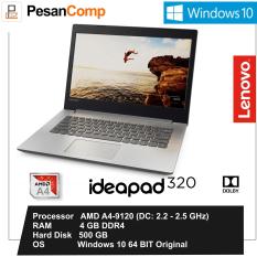 Lenovo IdeaPad IP 320 -14AST AMD A4 -9120 / WINDOWS 10 / AMD Radeon R3 / 4GB DDR4 / 500GB / 14 Inch / IP320 / 2 Tahun Garansi Resmi