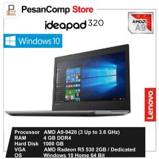 Lenovo IdeaPad 320 - AMD A9-9420/Windows 10/ AMD Radeon R5 M530 2GB / 1TB/ 4GB DDR4/ 14 Inch/ DVDRW/ Garansi Resmi Lenovo