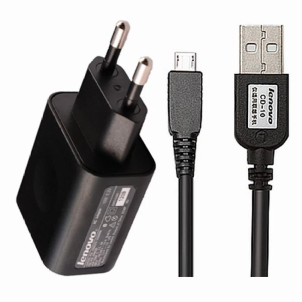 Lenovo Travel Charger Micro USB 1.5A Compatible with any Smartphone  