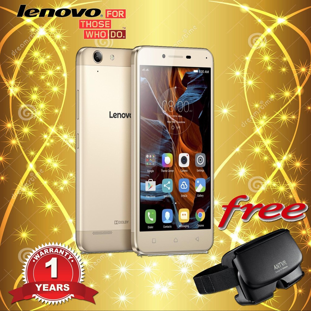 Lenovo Vibe K5 Plus Gold 4G/LTE RAM 3GB 16GB Free Vr Lenovo