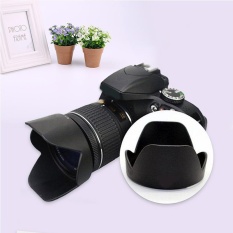 Lens Hood Perlindungan Ganti untuk Nikon D3300 D5500 18-55mm F/3.5-5.6G SLR Kamera -Intl