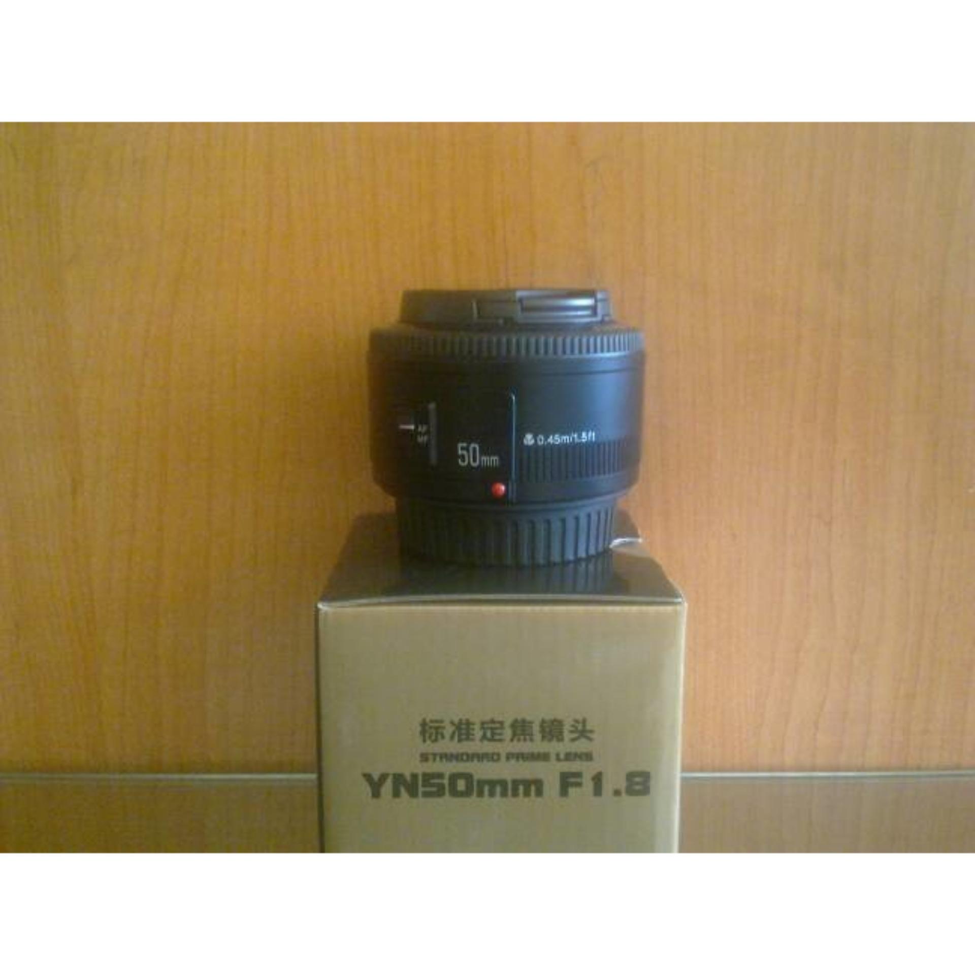 Lensa Fix Yongnuo For Canon 50mm f1.8