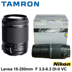 Lensa Tamron For Nikon 18-200mm F 3.5-6.3 DI-II VC