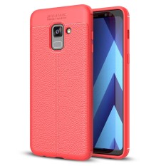 Lenuo explosion-proof Dermatoglyph silicone shell TPU soft mobile phone cover case for Samsung Galaxy A8+ A8 Plus 2018 A730F