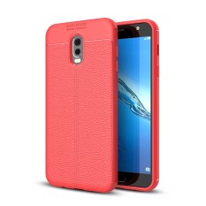 Lenuo explosion-proof Dermatoglyph silicone shell TPU soft mobile phone cover case for Samsung Galaxy J7 Plus J7+ and C7 2017 / C8