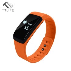 Lestopon Pintar Gelang Tali Bluetooth 4.0 Monitor Detak Jantung Pelacak Kebugaran Anti-Air Cicret Gelang Pintar untuk IOS & N-Internasional