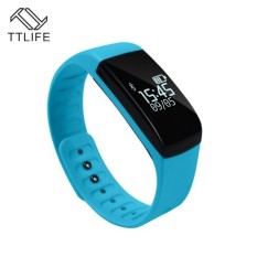 Lestopon Pintar Gelang Tali Bluetooth 4.0 Monitor Detak Jantung Pelacak Kebugaran Anti-Air Cicret Gelang Pintar untuk IOS & N-Internasional