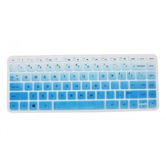 Leze-Penutup Keyboard Ultra Tipis untuk HP Pavilion 14-AB 14-ac 14-AD Series, Stream 14-AX, Notebook 14-an Seri, 14-ab010 14-ab166us 14-ac159nr 14-an080nr 14-ax010nr Laptop-Biru Berminyak-Intl