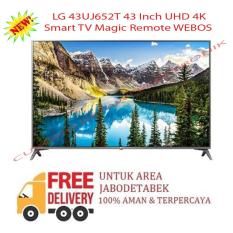 LG 43UJ652T 43 Inch UHD 4K Smart TV Magic Remote WEBOS-KHUSUS JABODETABEK