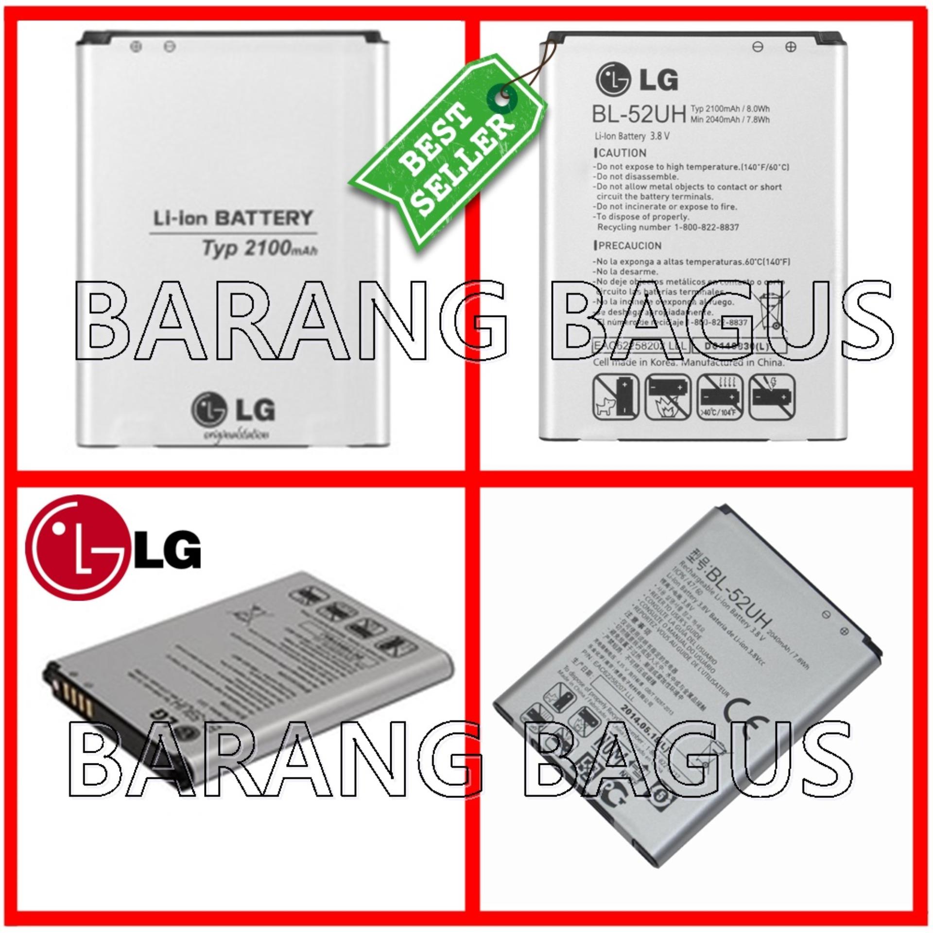 LG Baterai / Battery BL52UH Original For LG L70 L65 D280 F60 D285 L65 Dual - Kapasitas 2100mAh