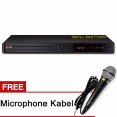 LG DVD Player Suport Usb Dan Karaoke DP 547- Hitam + Free Microphone Kabel