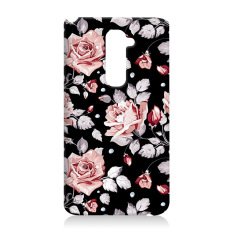 LG G2/D801/F320 Keras Cangkang Dicat Kartun Tanaman