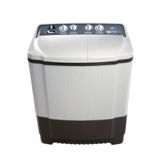 LG Mesin Cuci 2 tabung 8.5 Kg - P-850R - Abu abu - Khusus Jabodetabek