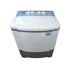 LG Mesin Cuci 2 tabung 8 Kg - P-800N - Abu-abu - Khusus Jabodetabek