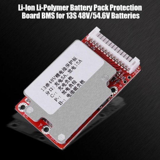 Jual Li-polymer Pack Protection Board BMS Untuk 13 S 48 V 