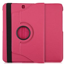 Lichee Pola 360 Degree Rotating Cover dengan Auto Tidur Bangun Fungsi untuk Samsung Galaxy Tab S2 9.7 WIFI/ LTE T810/T815-Intl