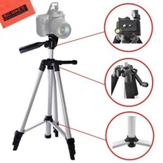 Ringan Kamera 57 Inci Tripod untuk Nikon DL24-500, DL18-50, DL24-85, DF, D300s, D500, d600, D610, D700, D750, D800, D810, D3200, D3300, D3400, D5200, d5300, D5500, D5600, D7000, D7100, D7200 DSLR-Internasional