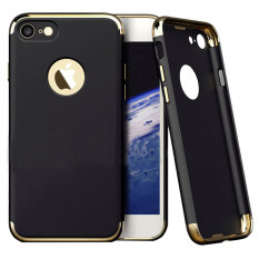 LIKGUS Tough Shield Jet Chrome for Iphone 7 - Black/Gold