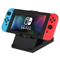 Linkwow Multi-Sudut Berdiri Universal untuk Nintendo Switch, Tablet Video Game Holder IPhone 7 6 Plus Ipad Samsung S8 S7 untuk Semua Tablet Lainnya Ponsel (Hitam) -Intl