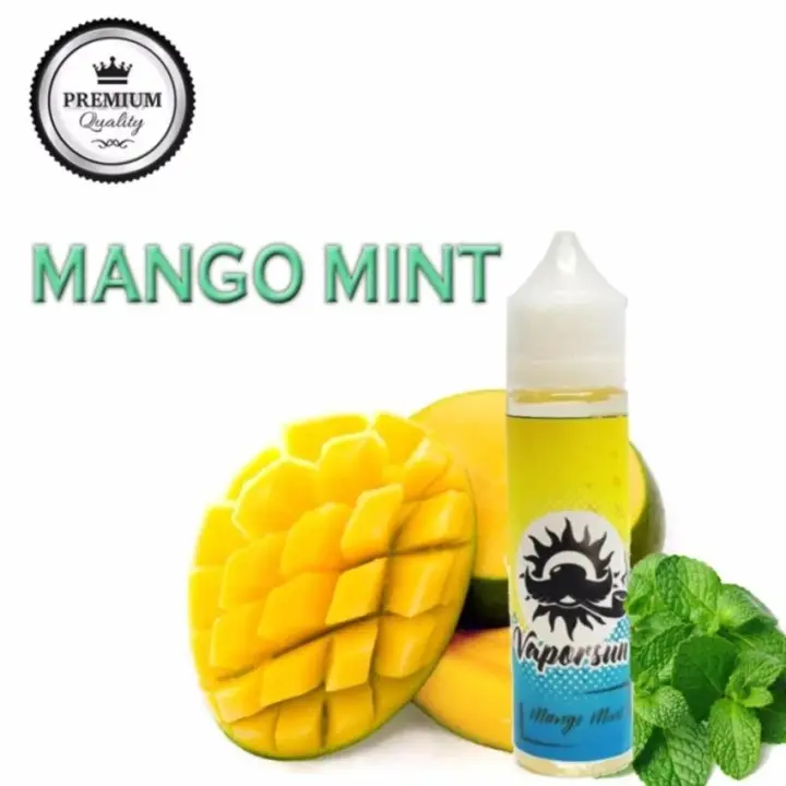 Liquid Vapor Vaporsun Rasa Mango Mint Premium Liquid Terbaik 30ml Lazada Indonesia